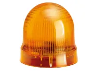 MOD. LUMINEUX  SIGNALISATION PERM. CULOT BA15d ORANGE