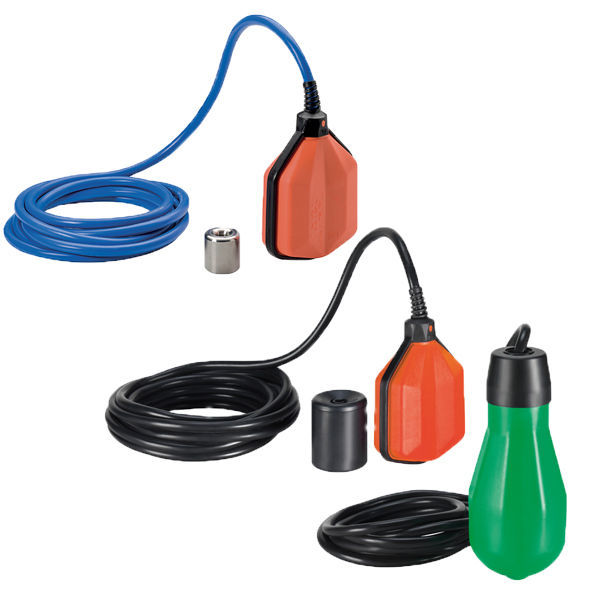 . Level controls and float switches