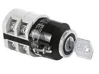 CAME ON/OFF 3P 20A MONTAGE FRONTAL 22mm KEY 120