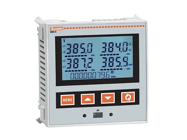 . MULTIMETRE RETROECLAIRE ACL ENCASTRABLE PORT OPTIQUE FRONTAL ETHERNET ...